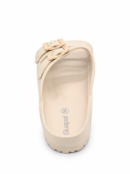 SANDALIA BERTA CREMA