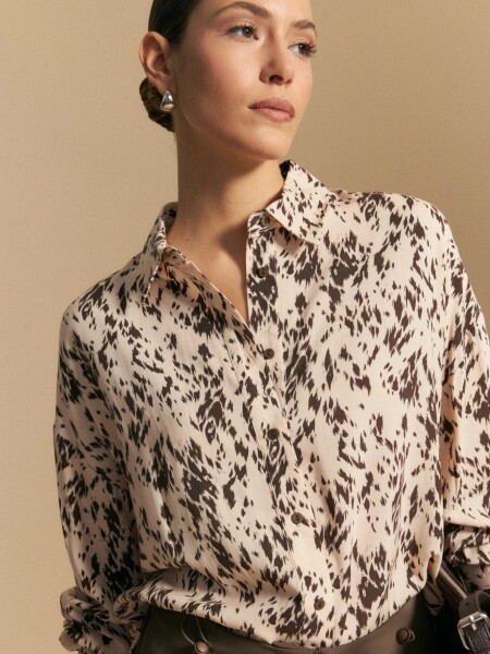 CAMISA ALLIE ASTRAL BEIGE