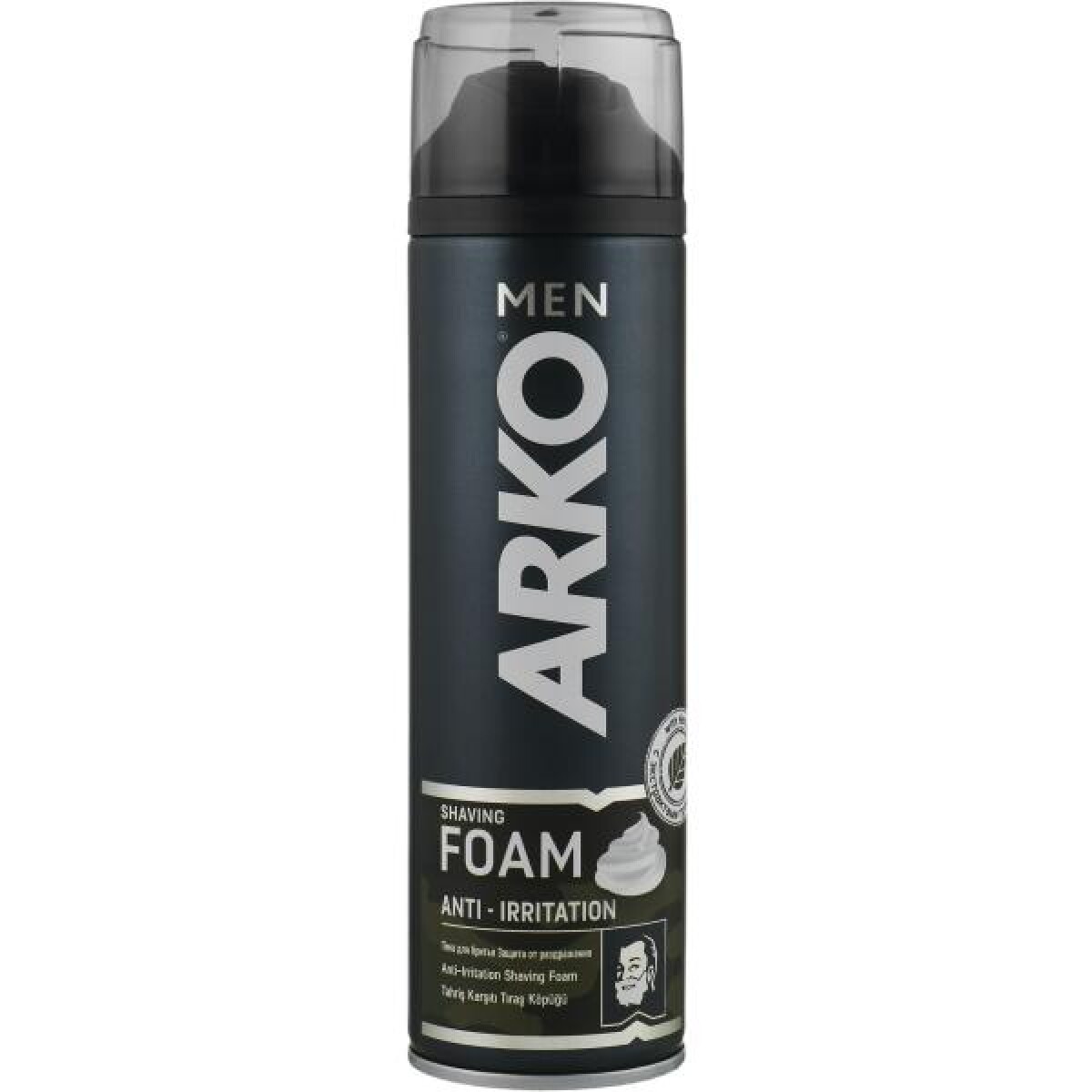 Espuma de afeitar Arko men black 