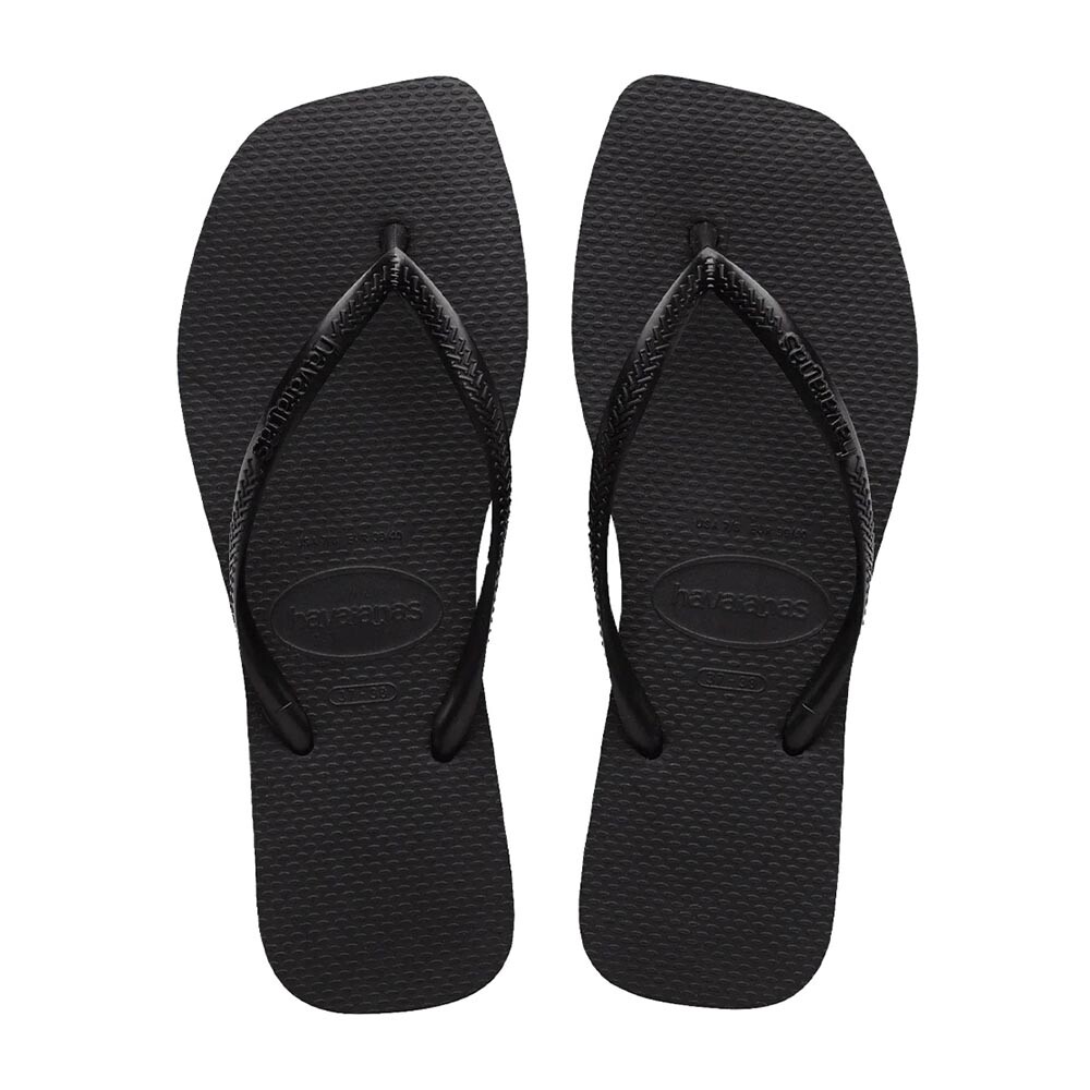 Sandalias Havaianas Slim Square Mujer Negro