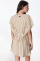 Vestido Destello Crudo/Beige