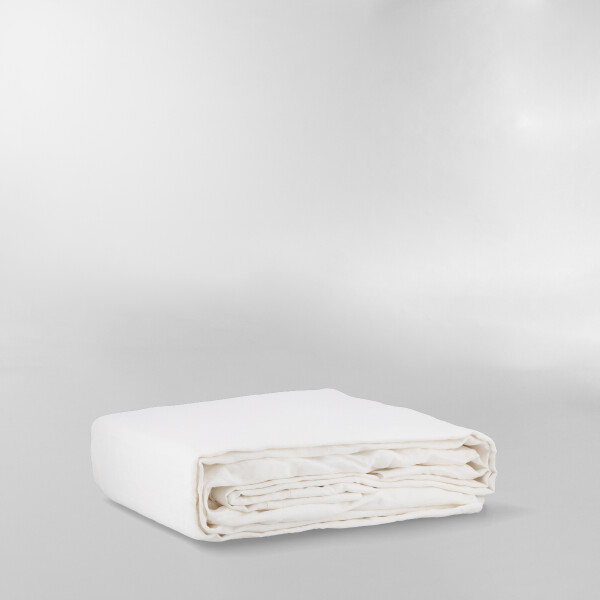 SÁBANA FRENCH FLAX LINEN Blanco - KING