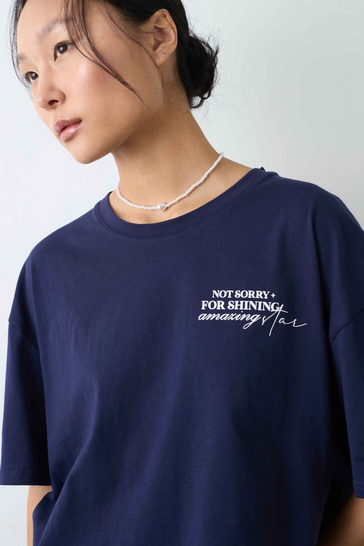 Top Fermina Azul Gastado
