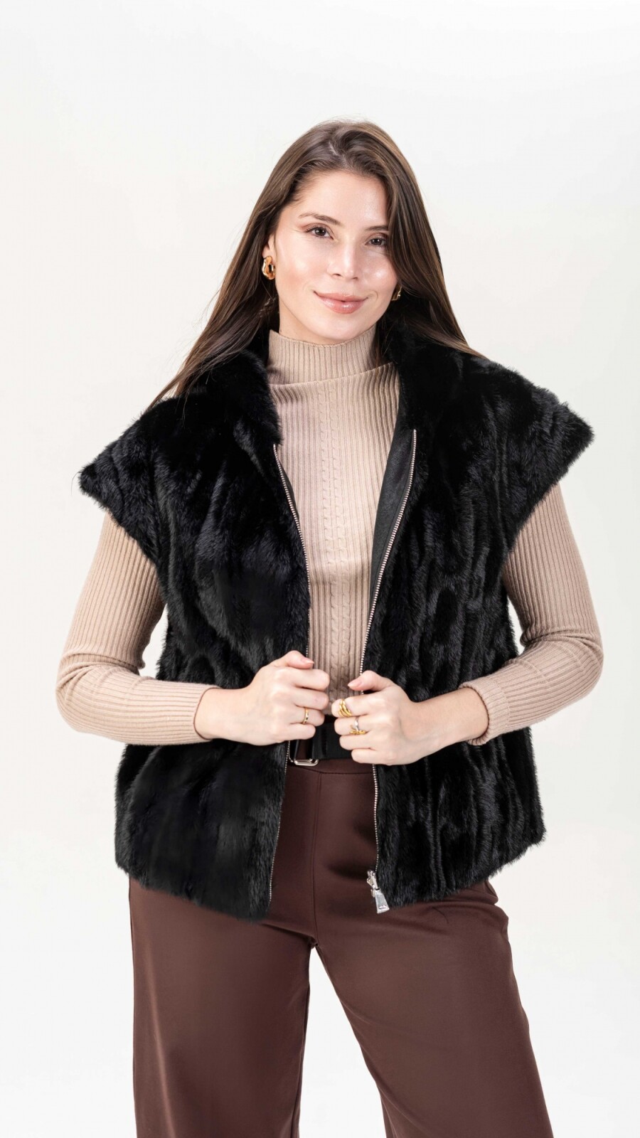 Chaleco Reversible Suecia Negro