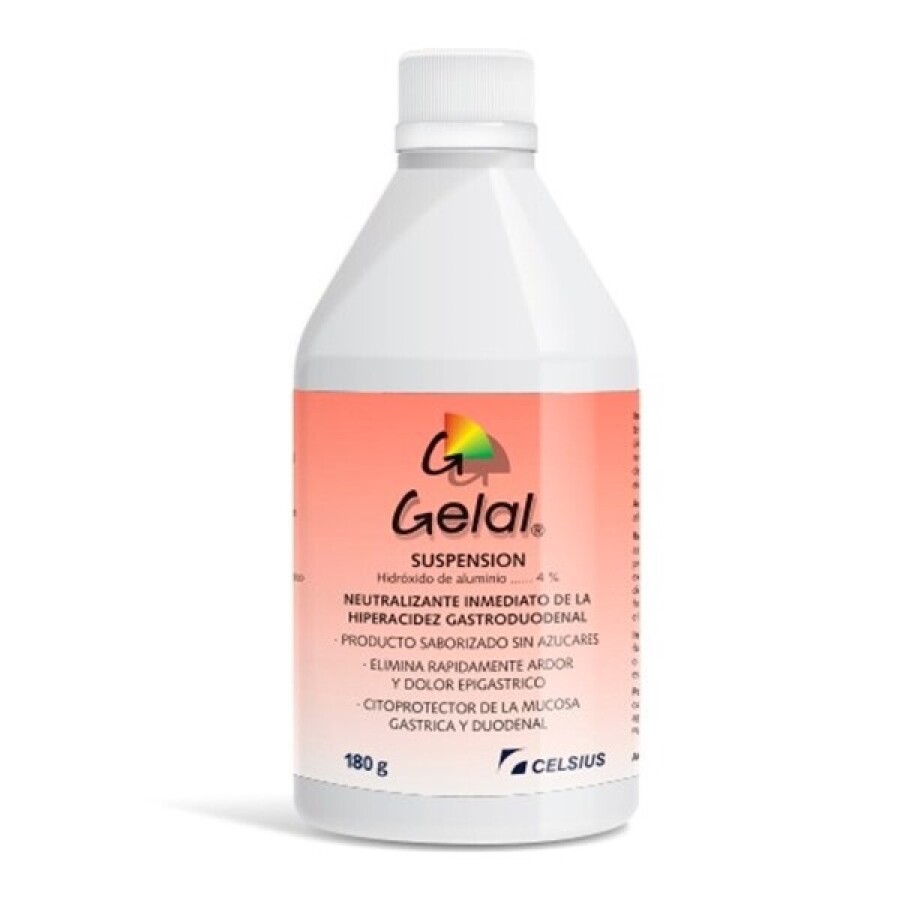 GelAl Antiácido 180 ml – Celsius GelAl Antiácido 180 ml – Celsius