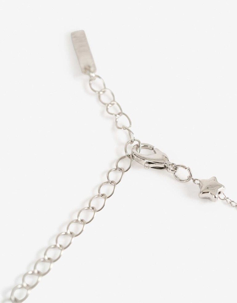 Chokers Metal Chokers New Indie - Plateado Rodio