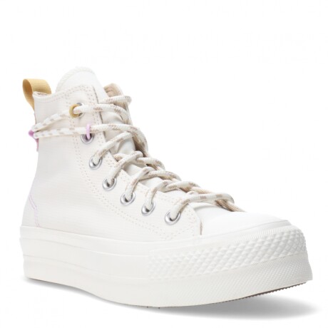 Championes de Mujer Converse Chuck Lift Platform Utility Beige Natural