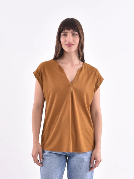 BLUSA BODEAU OCRE