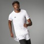 Polos Running Adizero E Tee Hombre White