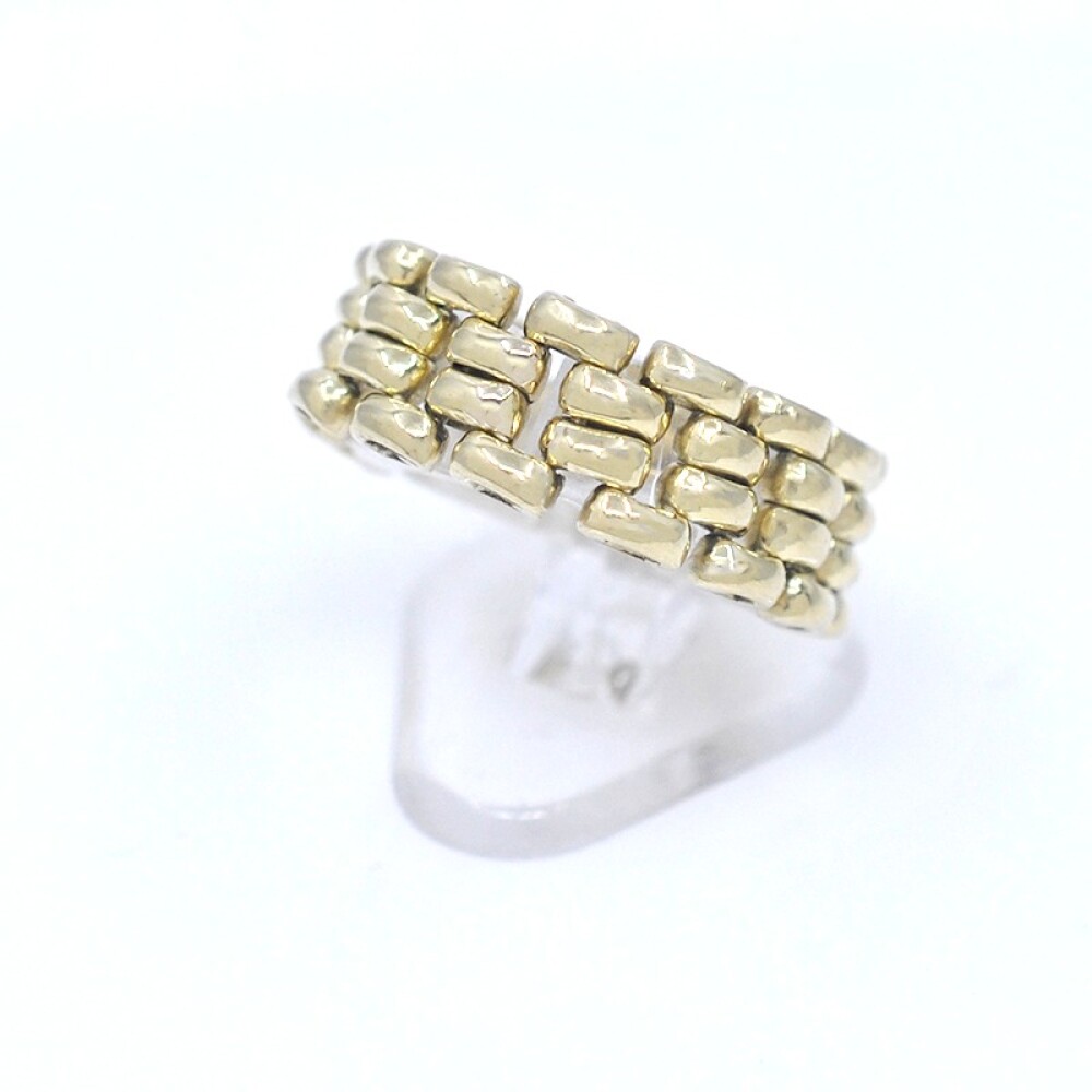 Anillo en oro 18k panther de 4 hilos Anillo en oro 18k panther de 4 hilos