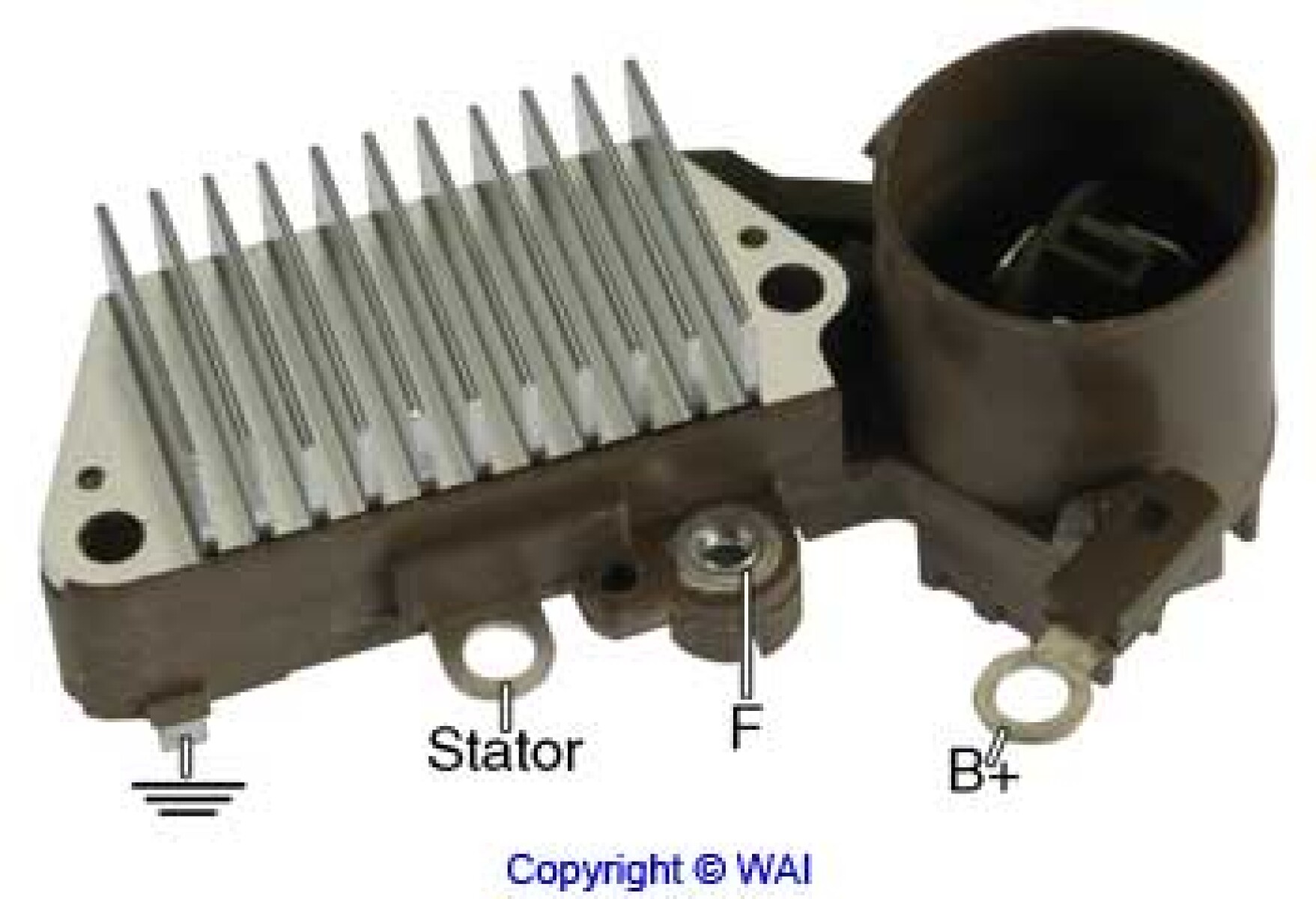 REGULADOR VOLTAJE - REGULADOR NIPONDENSO 63.5MM. T. COROLLA TRANSPO 