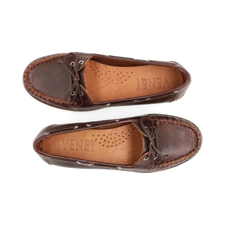 ZAPATO VENET - CUERO GUARTE MARRON