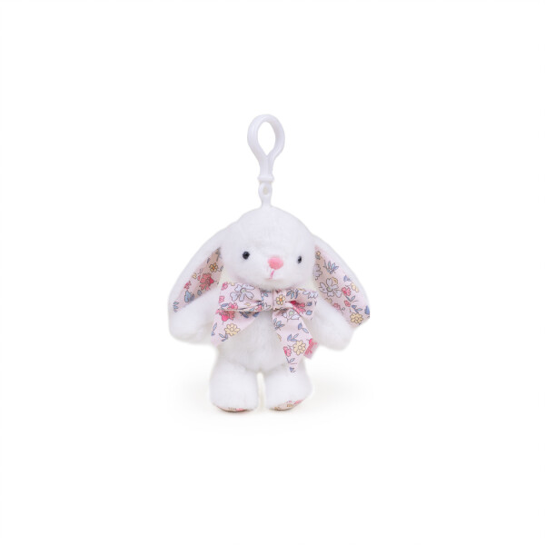 Llavero bunny plush blanco