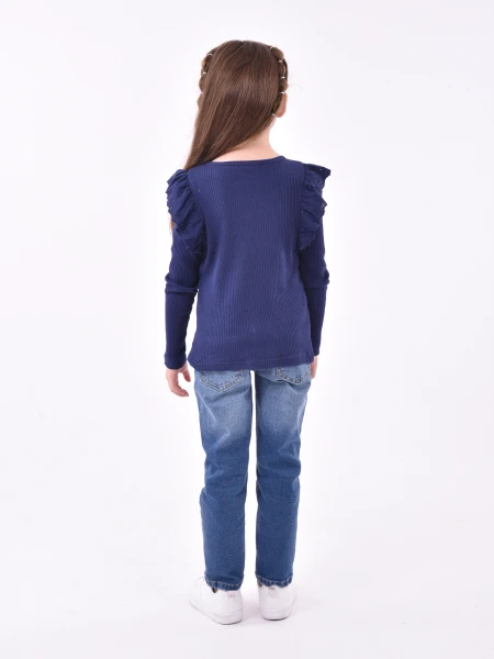 REMERA JACINTA AZUL OSCURO