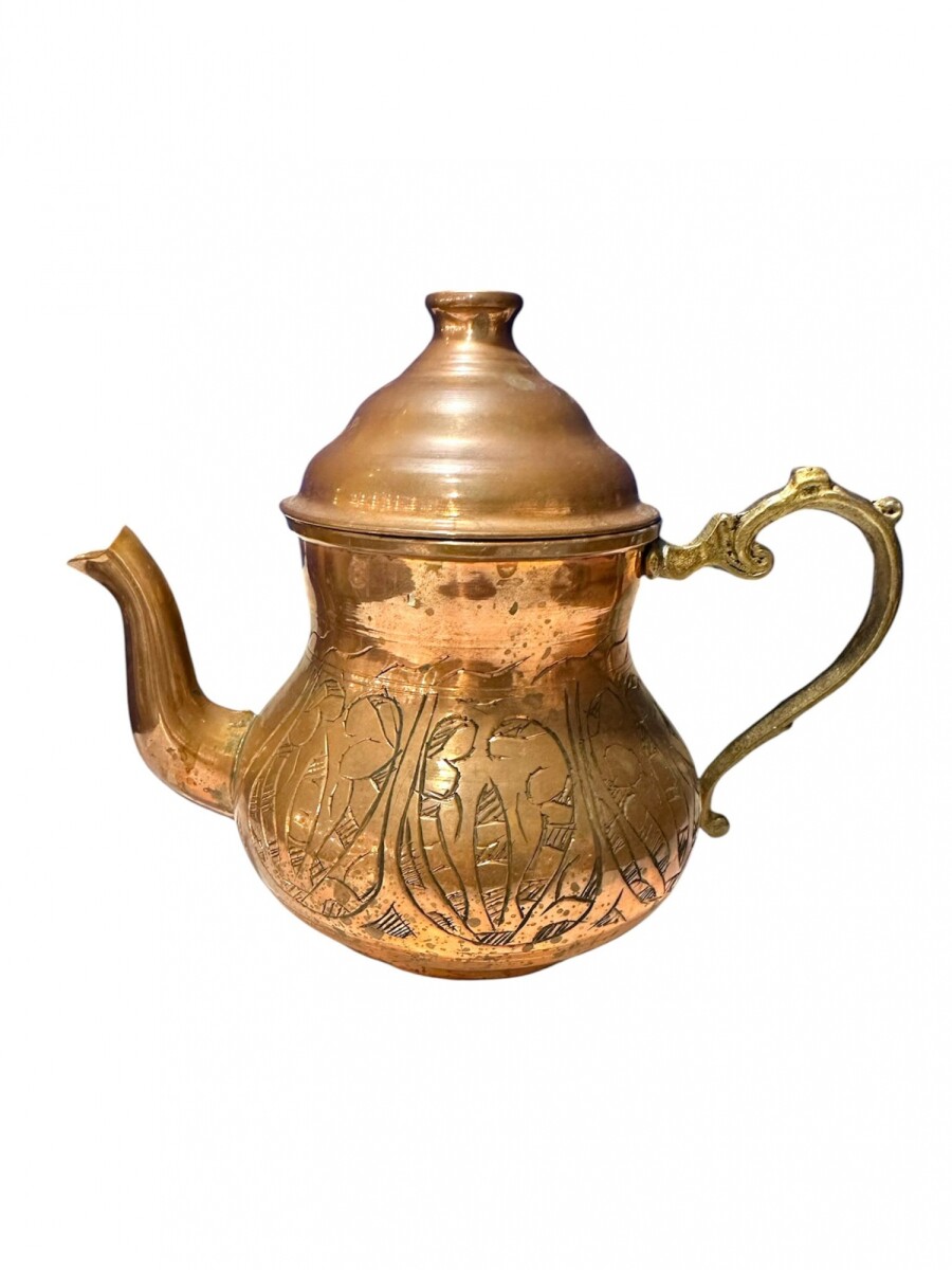 PROMO Tetera cobre lisa T1 - Con Diseño T1 