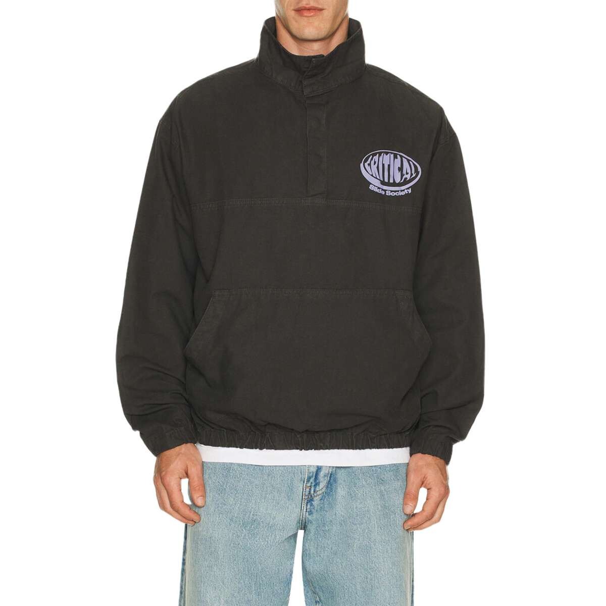 Campera Critical Slide Madness Pop Anorak - Negro 