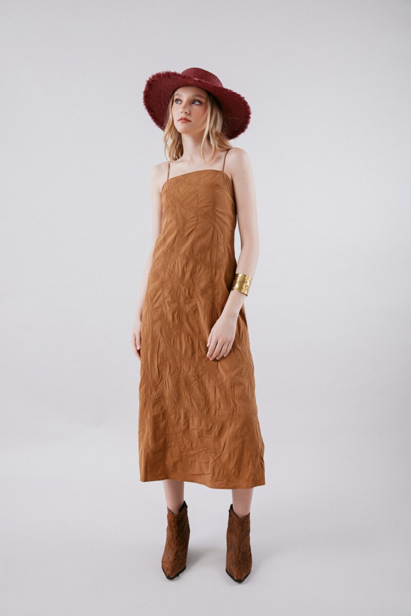 Vestido Amonet MARRON
