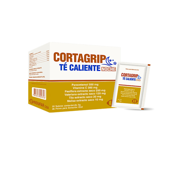CORTAGRIP TE CAL. NOCHE CJ X 20 SOBRES única