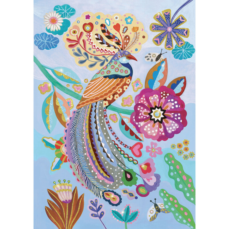 Puzzle Wizzy 48x34 cm 50 pcs Pájaro espumoso