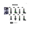 KIT LED KB4 CREE LED DAKAR ALTO BRILLO (H11) 6500 K 4000 L Kit Led Kb4 Cree Led Dakar Alto Brillo (h11) 6500 K 4000 L