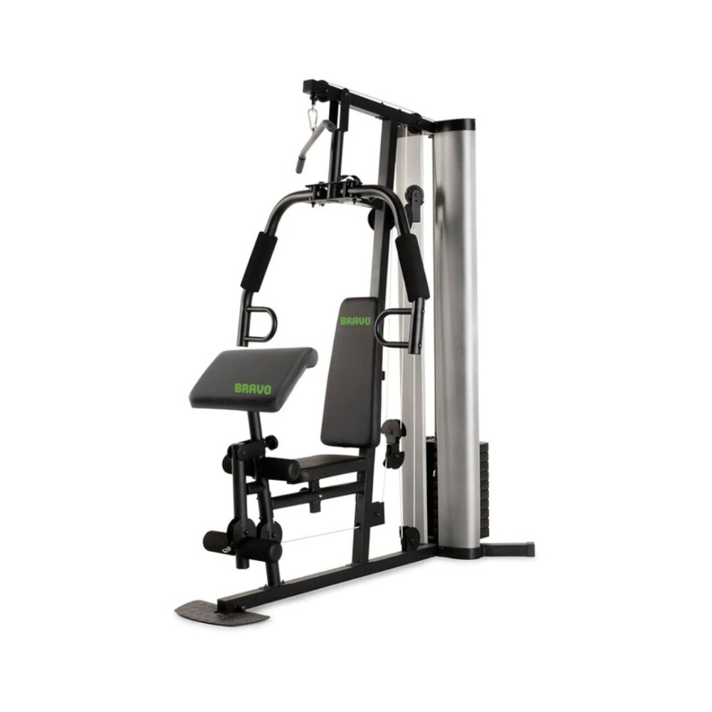 Gimnasio Multifuerza - Modelo Bravo EVO - Sistema de Poleas y 51 kg de Peso Gimnasio Multifuerza - Modelo Bravo EVO - Sistema de Poleas y 51 kg de Peso