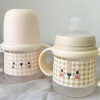 Vaso First Bottle SX PRO 6m+ SUAVINEX cuadrille rosa