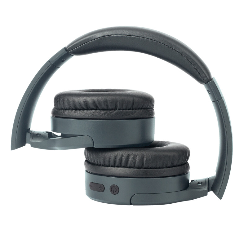 Auriculares Inalámbricos AIWA Bluetooth 5.3 On Ear Plegables Con Micrófono Gris