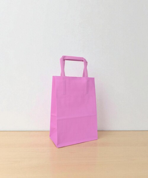 Bolsa lisa acuario 14x08x20 cm PASTEL PINK