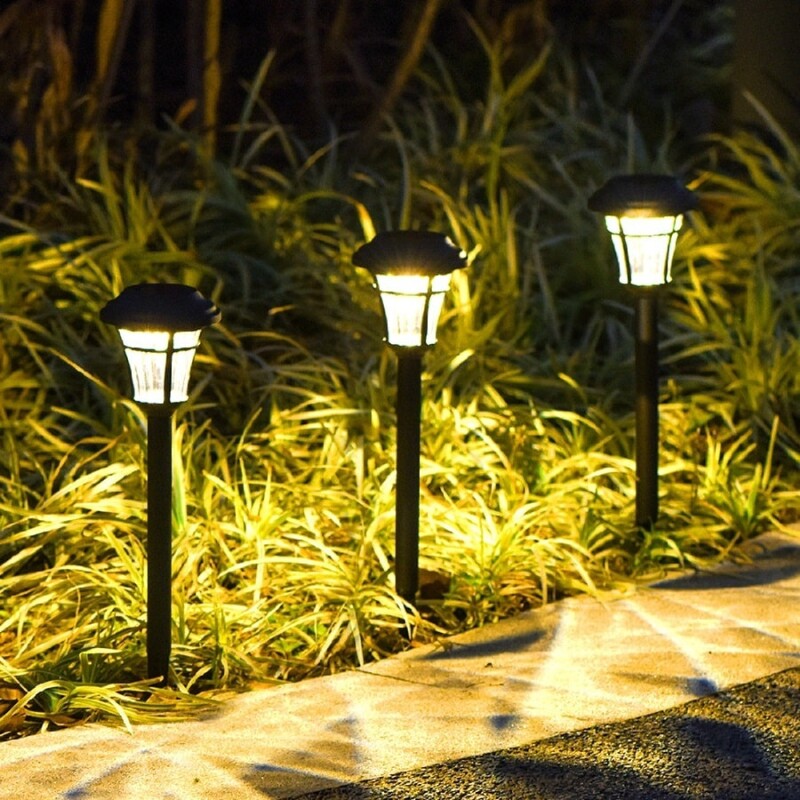 Farol estaca para jardín con energía solar Farol estaca para jardín con energía solar