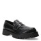 Zapatos de Mujer Miss Carol mocasin KANU con tachas Negro - Plateado