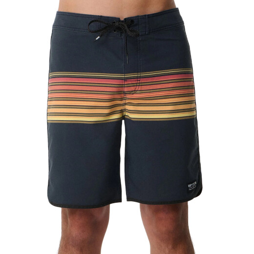Boardshort Rip Curl Mirage Classic Surf Stripe 19" - Negro Boardshort Rip Curl Mirage Classic Surf Stripe 19" - Negro