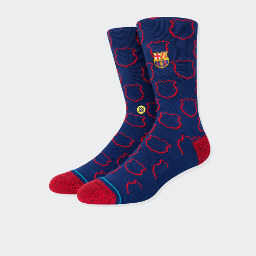 Medias Stance Futbol Club Barcelona Azul