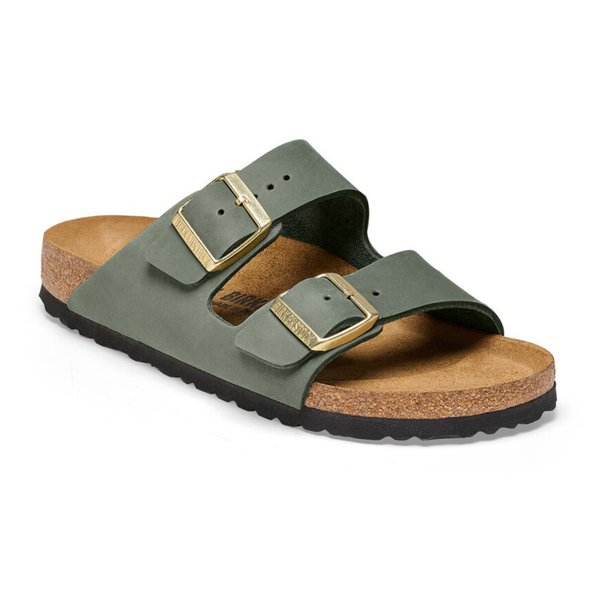 Sandalia Arizona Nubuck Leather - Regular - Verde 