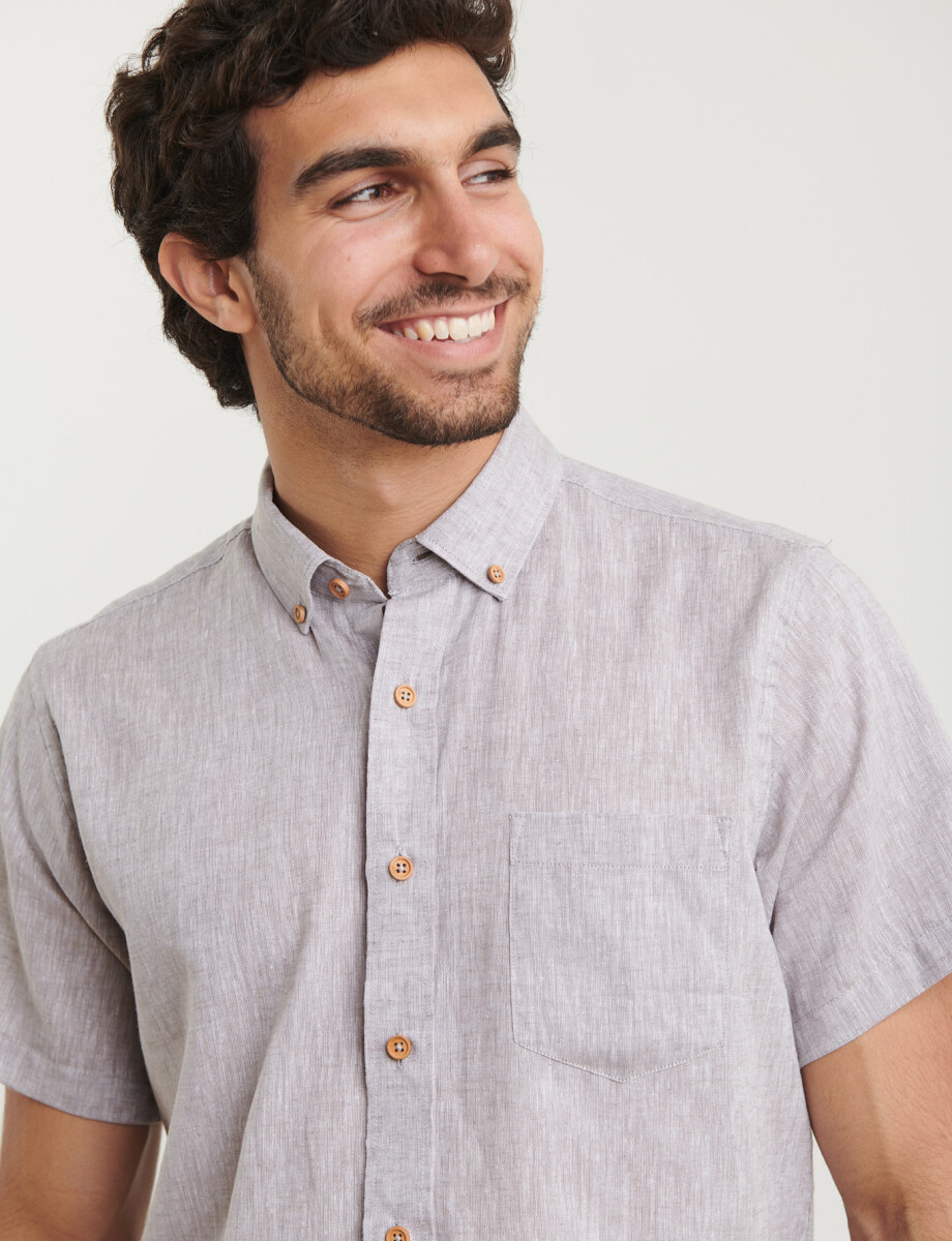 012583 CAMISA HARRY Beige