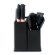 Set x 19 Utensilios de cocina en silicona libre de BPA Negro
