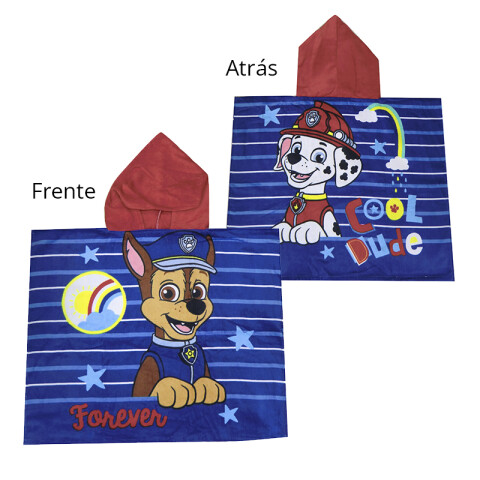 Bata Poncho de Baño Infantil Paw Patrol CHASE/MARSHALL