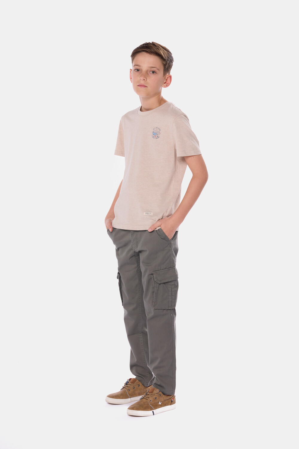 PANTALÓN CARGO Verde