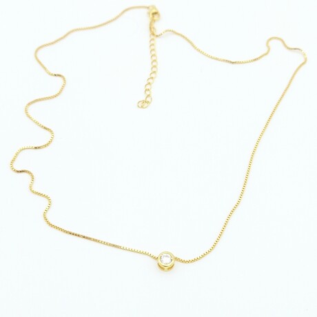 Colgante de plata 925 con baño de oro amarillo y circonias, PUNTO DE LUZ. Colgante de plata 925 con baño de oro amarillo y circonias, PUNTO DE LUZ.