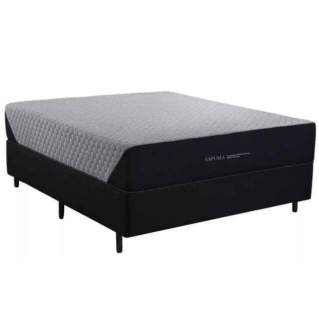 Sommier 2 plazas | Espuma | Colchón de 26 cm Sommier 2 plazas | Espuma | Colchón de 26 cm