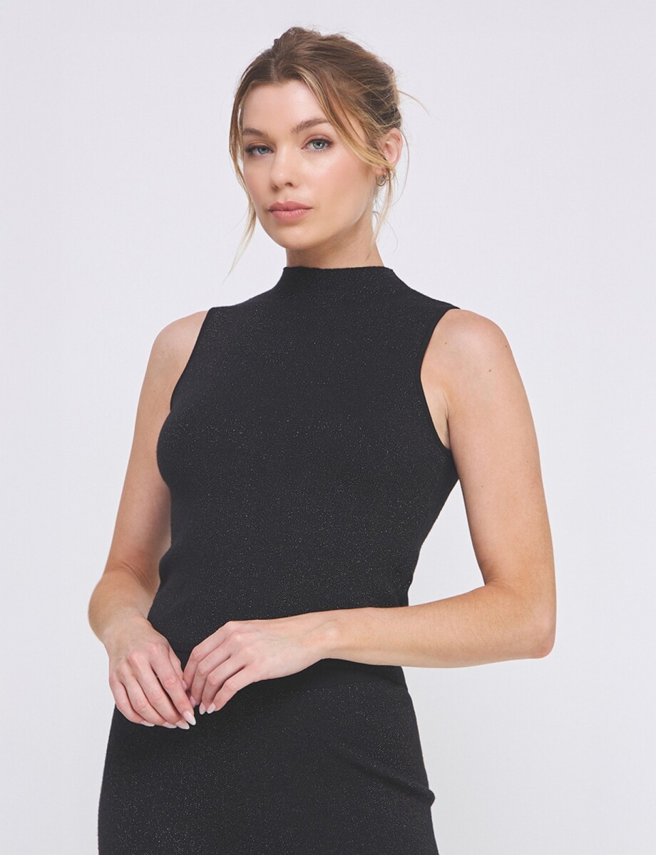 Top Lurex - Negro 