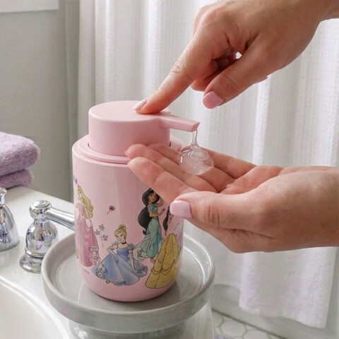 Dispensador de Jabón 3D Resina Princesas Disney U