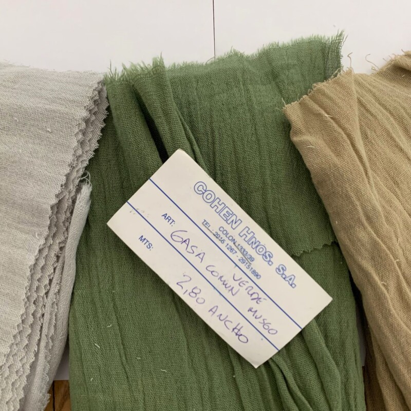 Gasa Ancho 2.90 Verde Musgo