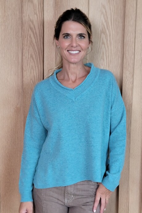 Sweater Pampa Tourquesa