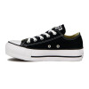 Championes Converse Chuk Taylor Plataforma Negro-Blanco