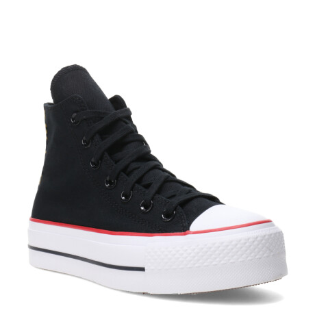 Championes Converse Champion Ctas Lift Hi Femenino Negro - Blanco