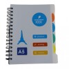 CUADERNO A5 22KPP TAMAÑO 15X21 COLOR CELESTE