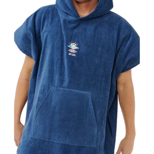Ponchos Rip Curl Logo - Azul Ponchos Rip Curl Logo - Azul
