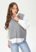 Chaleco Luz Gris