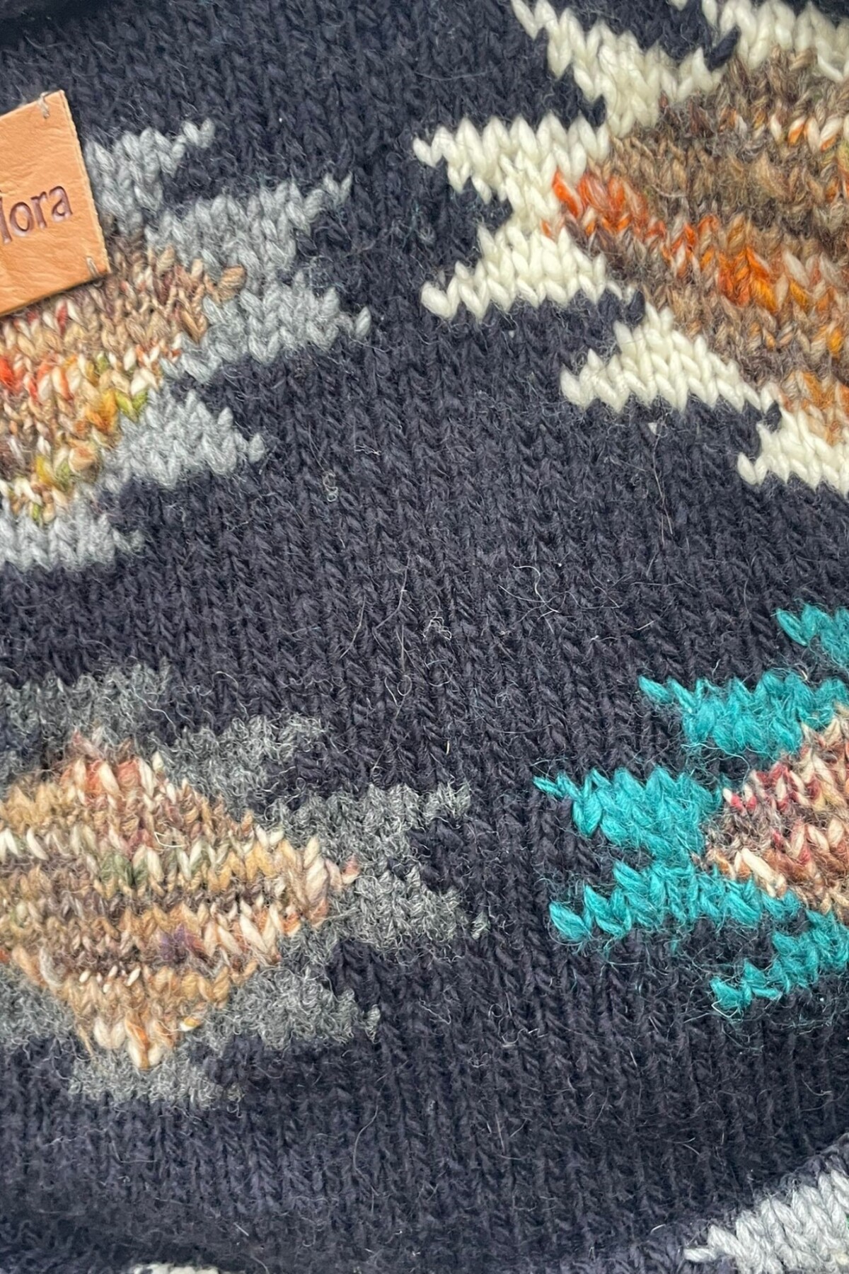 Saco Sony Lana Azul Marino