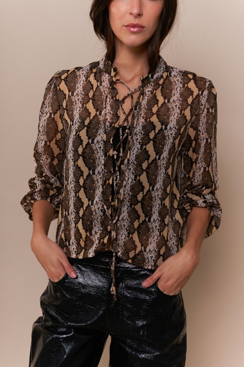 Blusa Diana MARRON